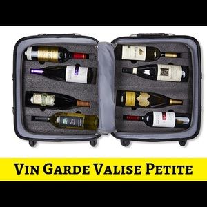 VIN GARDE VALISE 8 BOTTLE WINE SUITCASE.